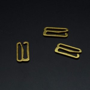 Zinc Alloy Bra Strap Sliders & Adjusters Bulk Pack (9 Hooks & 8 Sliders)