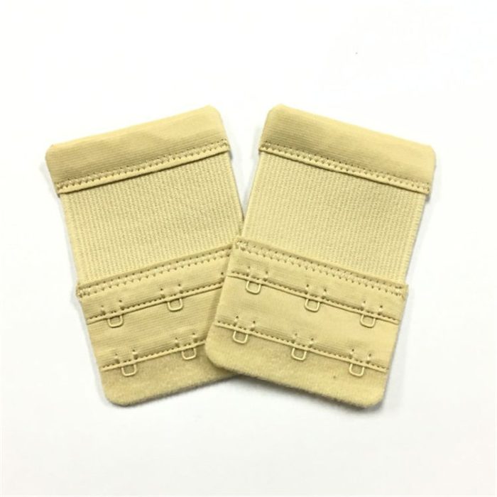 High-Quality Underwear Accessory - 3-Row Bra Hook & Eye Extender This is a premium-grade, dual-function garment accessory designed for both end-user comfort and commercial crafting. It serves as an instant bra band extender and a reliable hook-and-eye closure for garment manufacturing. Built to last with high-quality components, it meets the demands of daily wear and DIY creation.