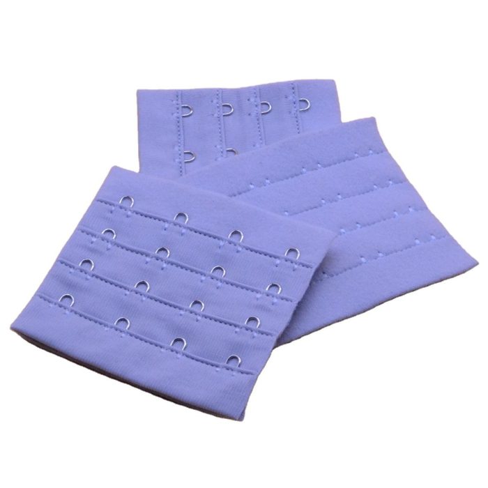 Factory Direct Women's Bra Extender | Durable Nylon & Stainless Steel 3-Hook & Eye Closure for Comfort & Fit Instant Comfort & Perfect Fit: Effortlessly add extra room to your bra band. Ideal for those days when you need more breathing space, for accommodating fluctuating sizes, or for making new bras comfortable from the very first wear. Say goodbye to tight, digging bands and restricted movement.