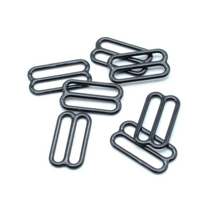 nylon coated adjusters are designed specifically for comfort in underwear accessories This adjustable buckle for webbing provides a reliable and easy-to-use solution for detachable straps.