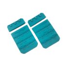 Customizable Comfort: The three columns of hooks and eyes allow for precise fit adjustments, making it an essential component for creating adaptable bras or quick-fit extenders.