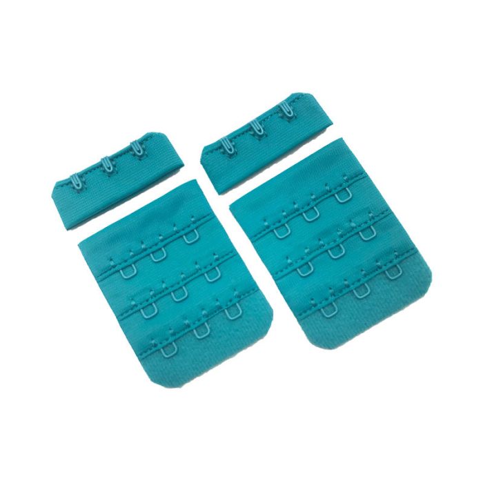 Customizable Comfort: The three columns of hooks and eyes allow for precise fit adjustments, making it an essential component for creating adaptable bras or quick-fit extenders.